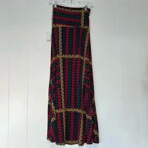 LulaRoe Maxi Multicolor Skirt NWT 10